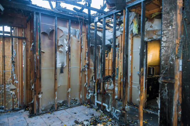 Professional Fire Board Up technician working in Balsam Lake, WI